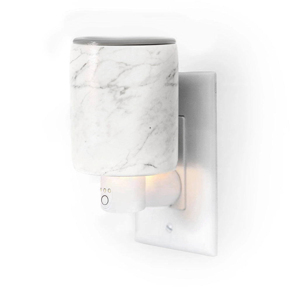 Marble Wax Warmer with Timer