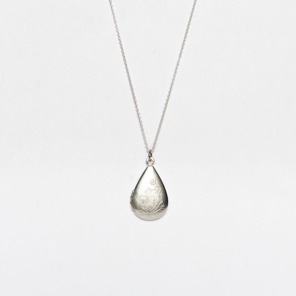 LOVE Perfume Teardrop Locket