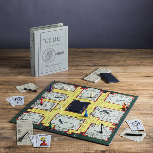 Clue Vintage Bookshelf Game