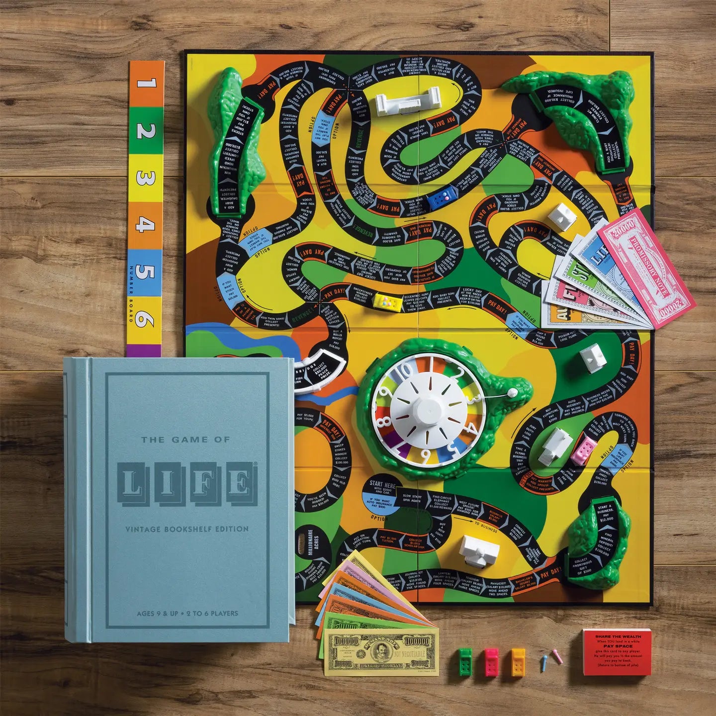 The Game of Life Vintage Board Game