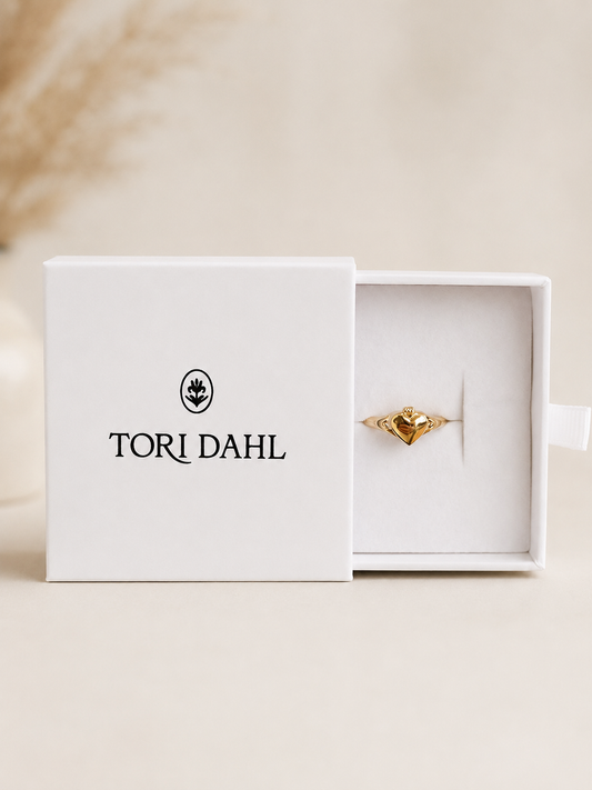 Heart Perfume Locket Ring