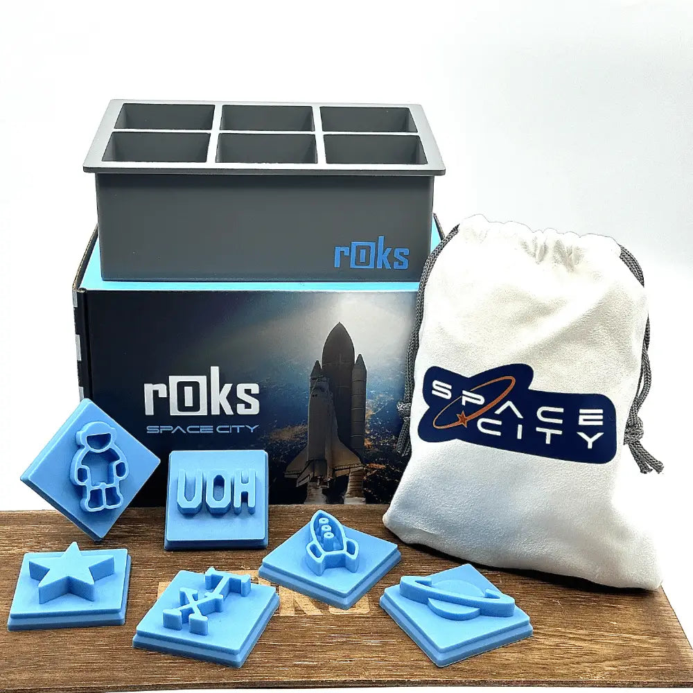 Space City Custom Cocktail Ice Tray - Bundle