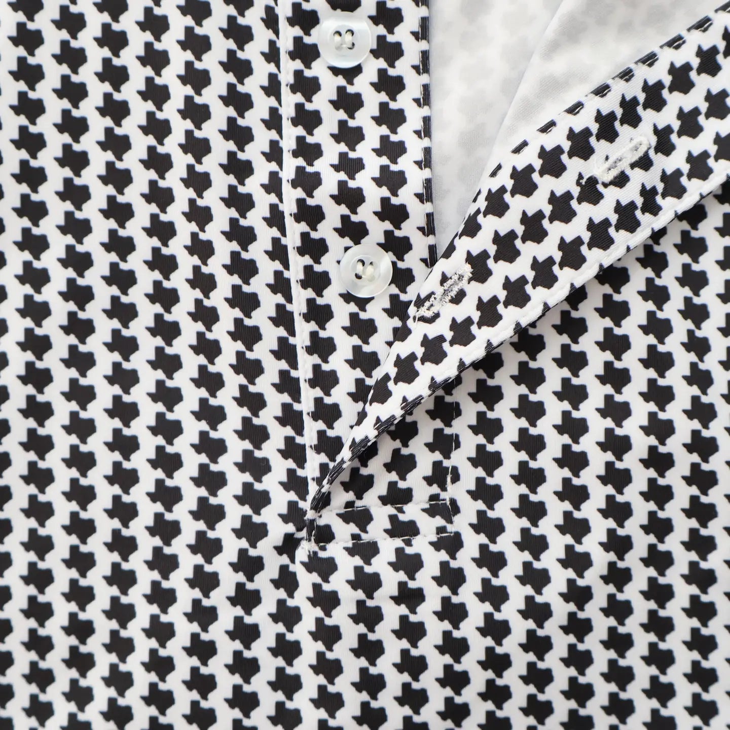 Little Black Texas Performance Polo